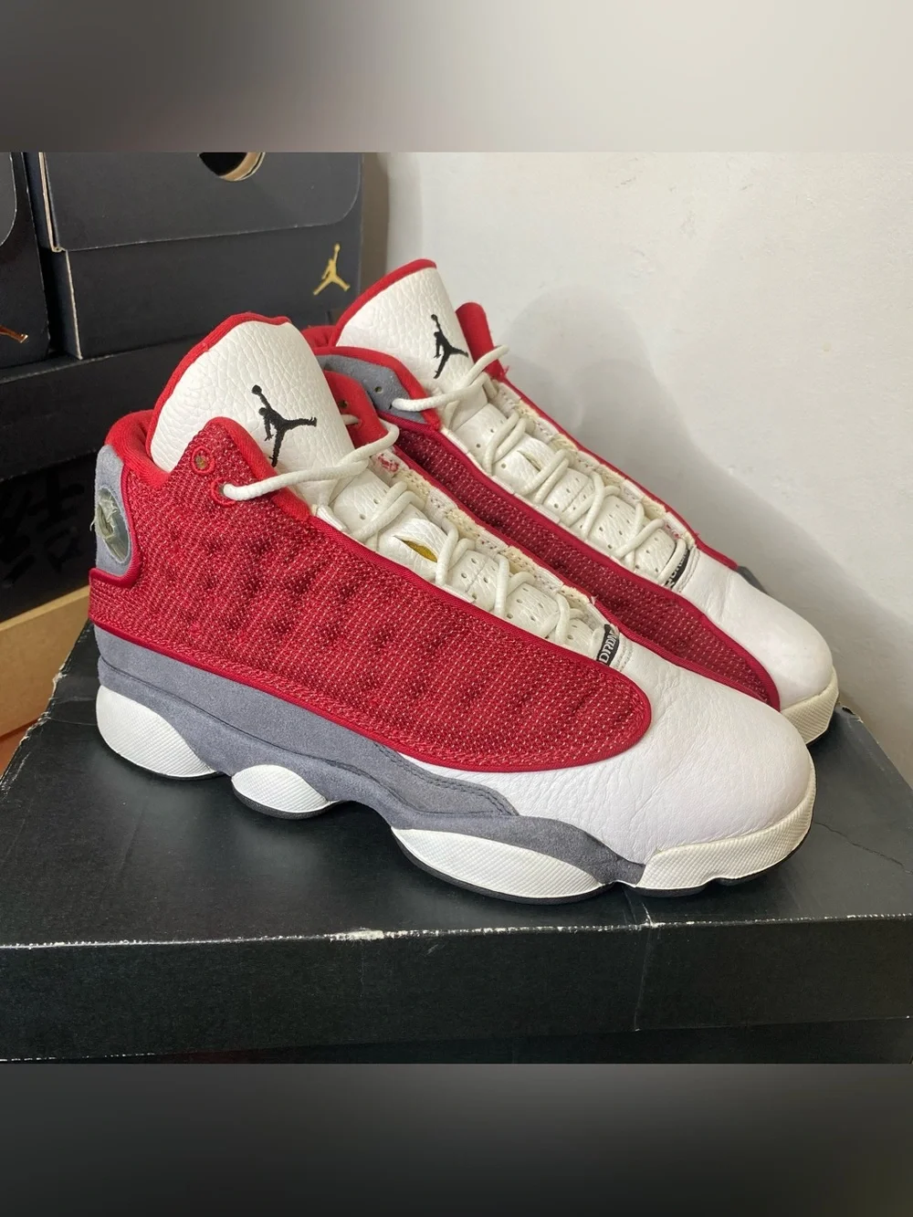 Size 6Y - Jordan 13 Red Flint